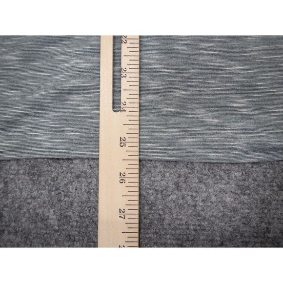 CJ Banks Top Womens Plus 3X Solid Gray Cowl Neck Short Sleeve Lightweight - Picture 8 of 8